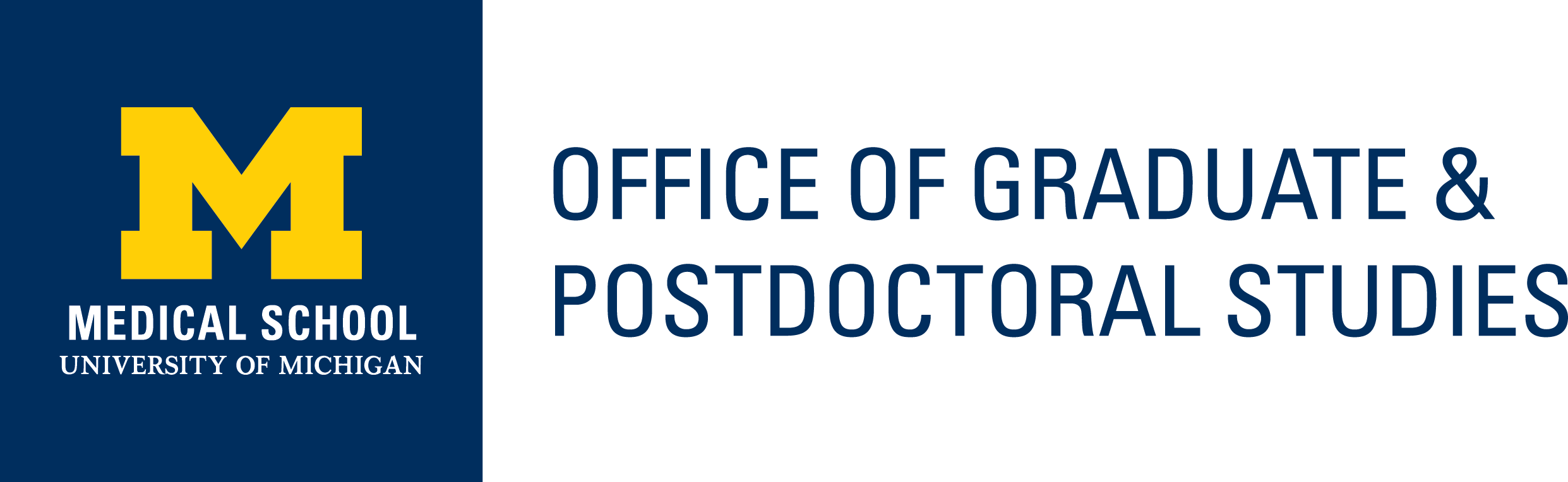 University of Michigan medical School Office of Graduate & Postdoctoral Studies